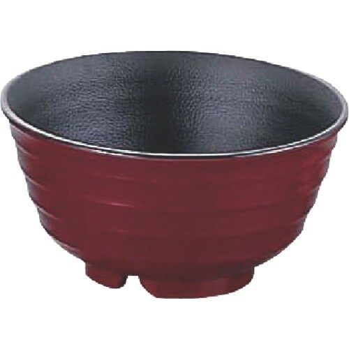 TKG メラミン 小うどん鉢 773−TB 溜内黒