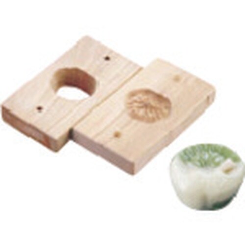 TKG 手彫物相型(上生菓子用) 蓮葉