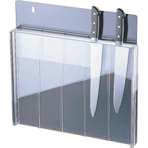 TKG アクリル 庖丁スタンド(釘打式) 透明色