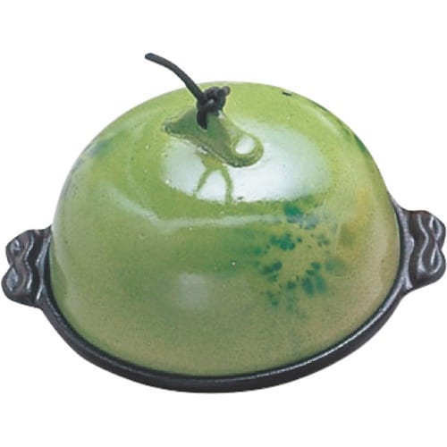 TKG アルミ高瀬陶板鍋 若草 中 15cm