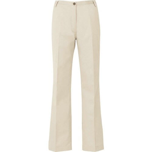 アイトス レディースシャーリングチノパンツ(ノータ