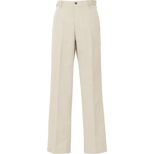 アイトス メンズチノパンツ(ノータック) アイボリ