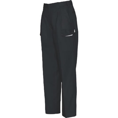 アイトス カーゴパンツ(2タック) ブラック×シル