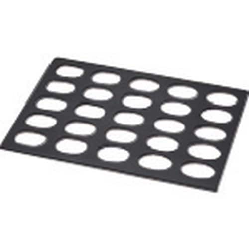 TKG ゴム製小判ダコワーズ 6枚取用(25穴)