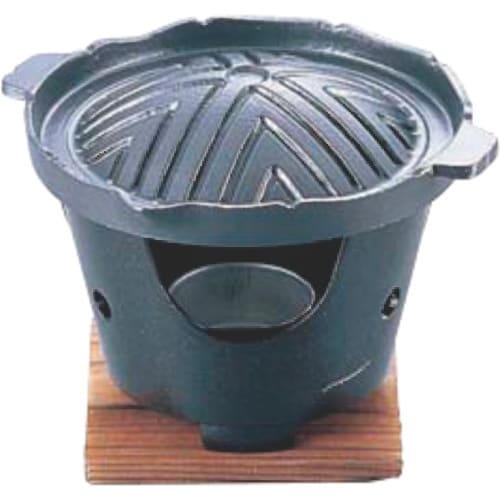 TKG アルミフッ素加工 1人用ジンギス鍋