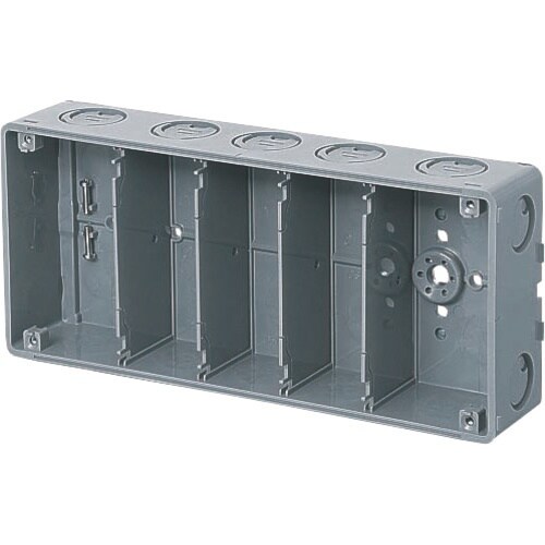 未来 埋込スイッチボックス (塗代無) プラスチッ