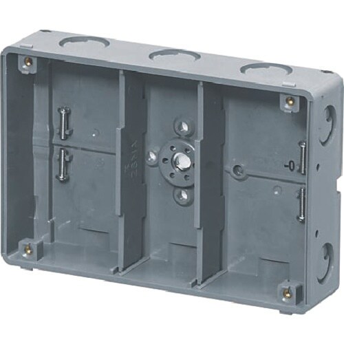 未来 埋込スイッチボックス (塗代無) プラスチッ