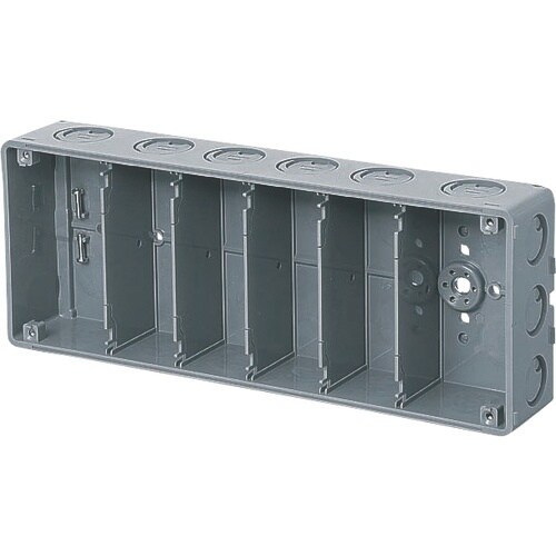 未来 埋込スイッチボックス (塗代無) プラスチッ