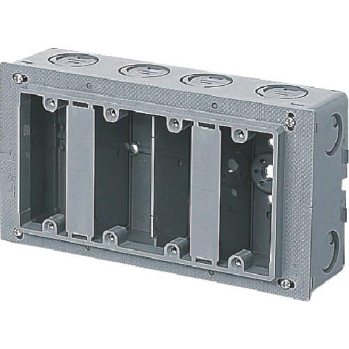 未来 埋込スイッチボックス (塗代付) プラスチッ