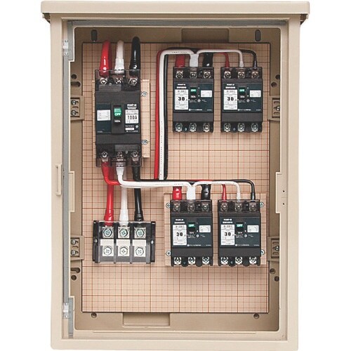 未来 屋外電力用仮設ボックス (主回路・中継回路用