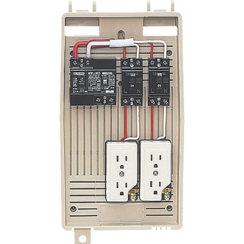 未来 屋外電力用仮設ボックス (漏電しゃ断器・分岐