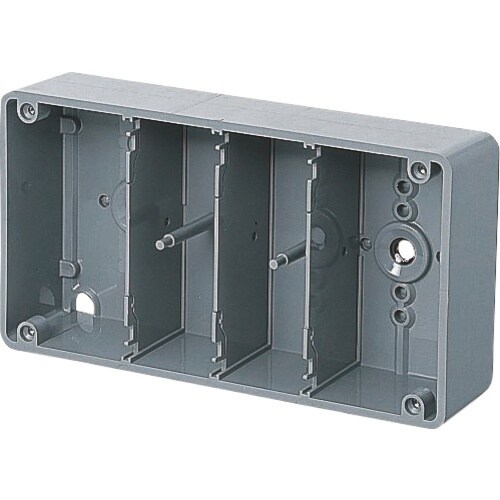 未来 埋込スイッチボックス (塗代無) プラスチッ