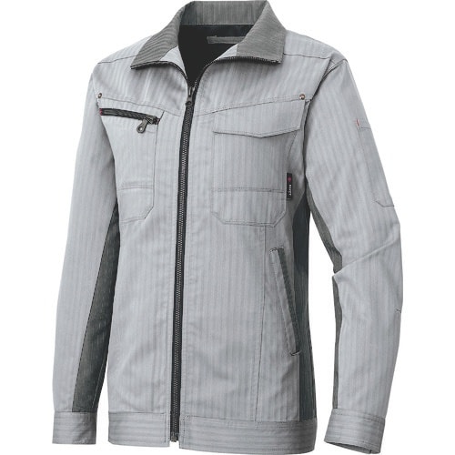 アイトス レディース長袖サマーブルゾン シルバーグ