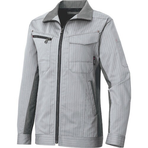 アイトス レディース長袖サマーブルゾン シルバーグ