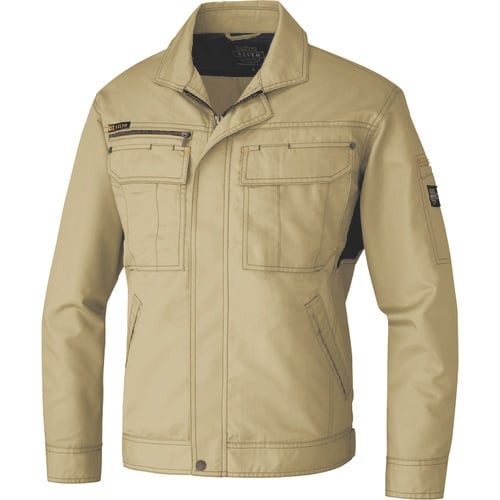 アイトス 長袖ブルゾン(薄地) カーキ S