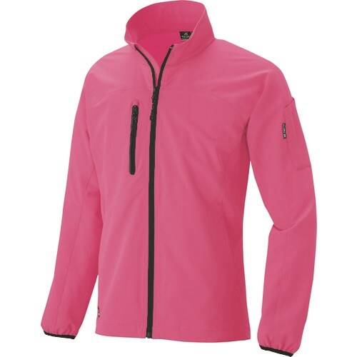 アイトス 長袖ブルゾン ピンク LL