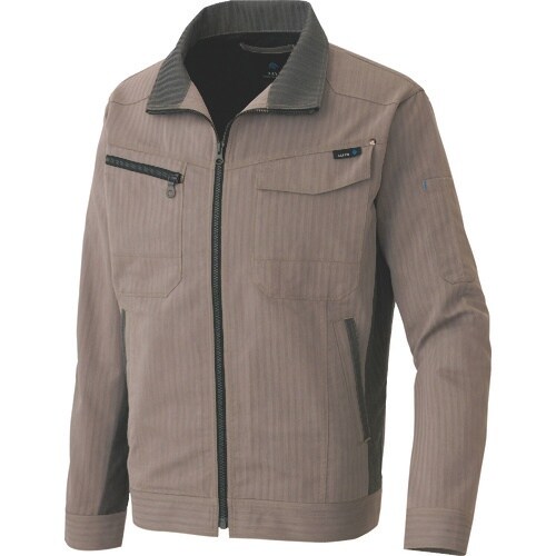 アイトス 長袖サマーブルゾン モカ 3L