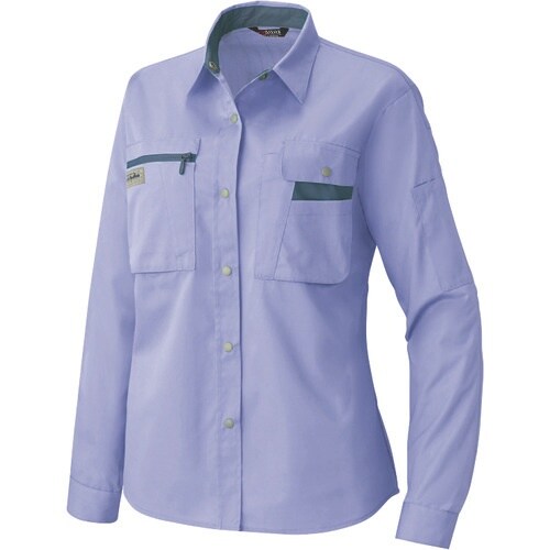 アイトス レディース長袖シャツ(薄地) ミストバイ