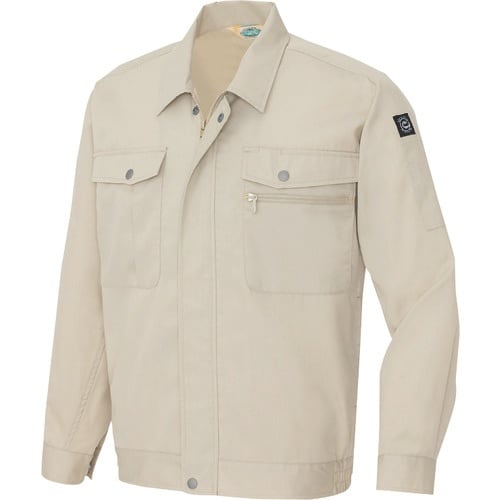 アイトス 長袖サマーブルゾン(男女兼用) ベージュ