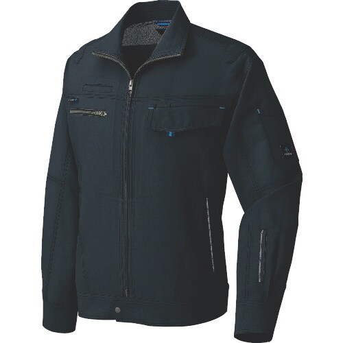 アイトス 長袖サマーブルゾン(男女兼用) ブラック