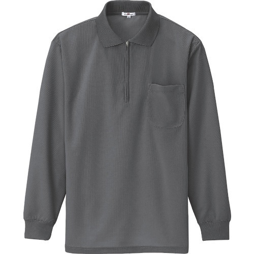 アイトス 吸汗速乾(クールコンフォート)長袖ジップ