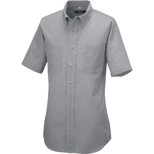 アイトス 半袖ボタンダウンシャツ(コードレーン)(