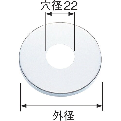 SANEI 幅広給水座金