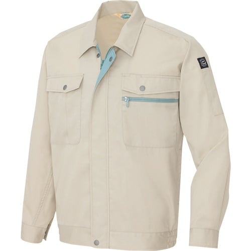 アイトス 長袖サマーブルゾン(男女兼用) ベージュ