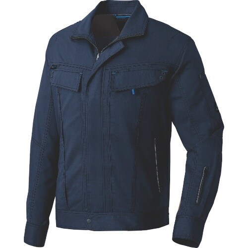 アイトス 長袖サマーブルゾン(男女兼用) ディープ