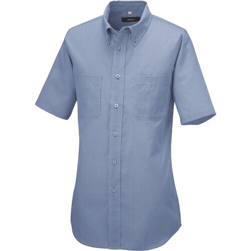 アイトス 半袖ボタンダウンシャツ(コードレーン)(