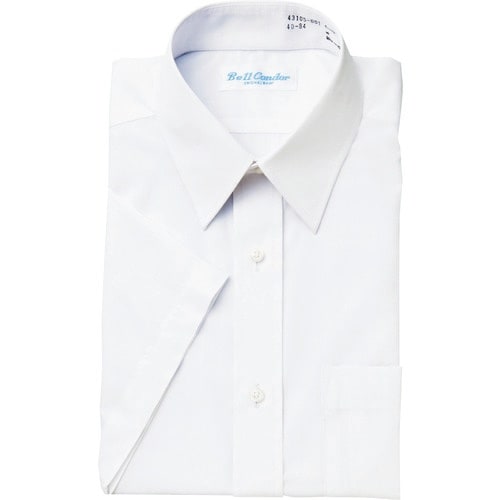 アイトス 半袖カッターシャツ ホワイト 50