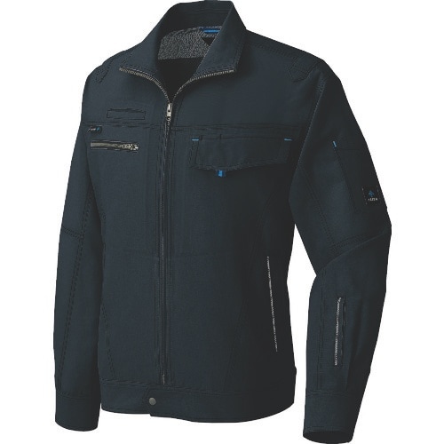 アイトス 長袖サマーブルゾン(男女兼用) ブラック