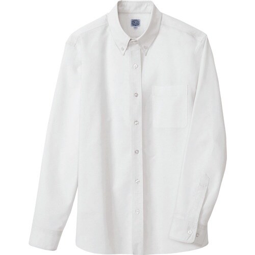 アイトス メンズ長袖オックスボタンダウンシャツ ホ