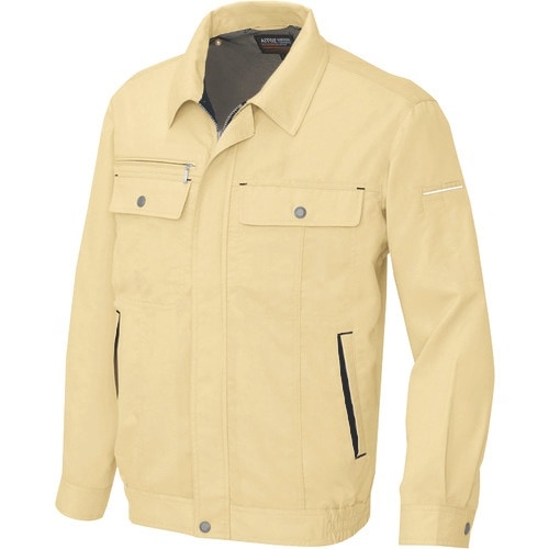 アイトス 長袖サマーブルゾン(男女兼用) イエロー