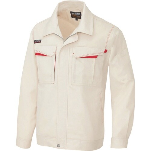 アイトス 長袖サマーブルゾン(男女兼用) ベージュ