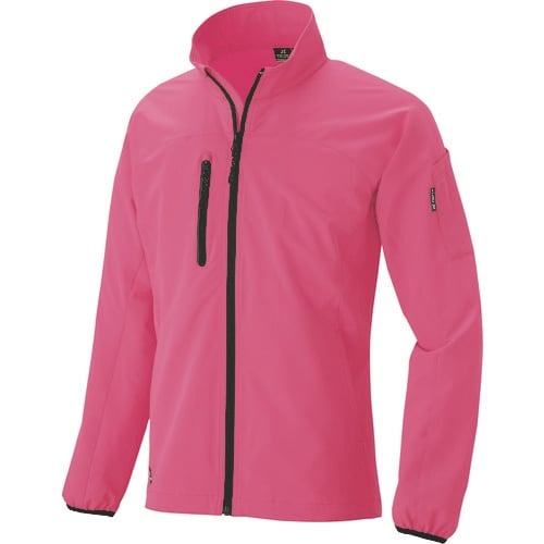 アイトス 長袖ブルゾン ピンク L