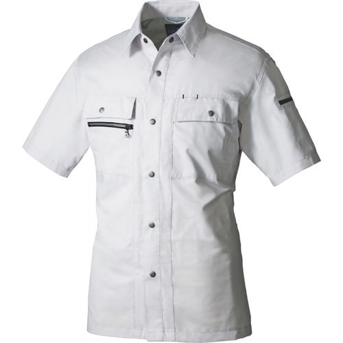 アイトス 半袖シャツ シルバーグレー 3L