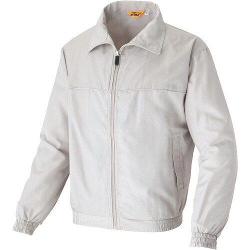 アイトス 裏メッシュブルゾン(男女兼用) グレー