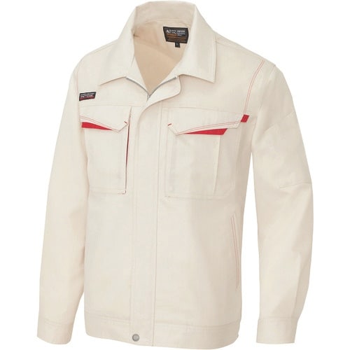 アイトス 長袖サマーブルゾン(男女兼用) ベージュ