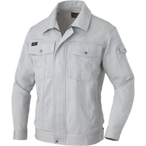 アイトス 長袖ブルゾン グレー 3L