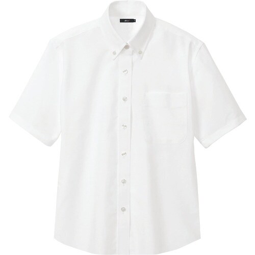 アイトス レディース半袖オックスボタンダウンシャツ