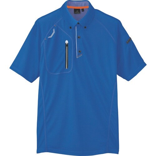 アイトス 半袖ボタンダウンポロシャツ(男女兼用)