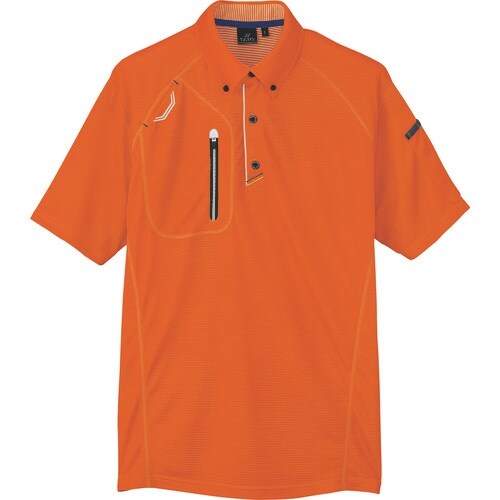 アイトス 半袖ボタンダウンポロシャツ(男女兼用)