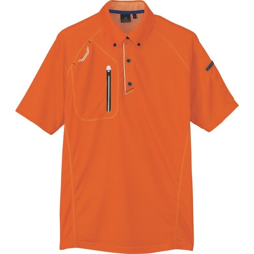 アイトス 半袖ボタンダウンポロシャツ(男女兼用)