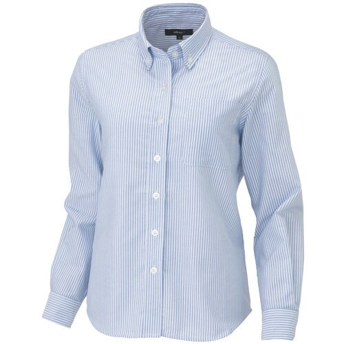 アイトス レディース長袖オックスボタンダウンシャツ