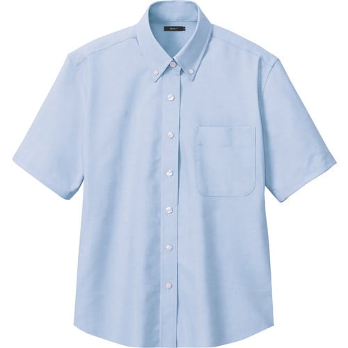 アイトス レディース半袖オックスボタンダウンシャツ