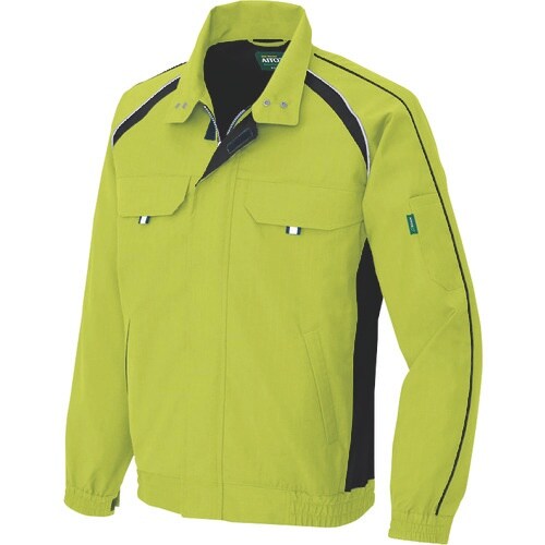 アイトス 長袖サマーブルゾン リーフグリーン 5L