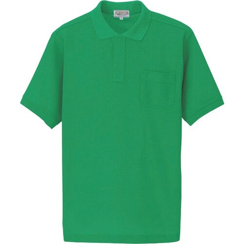 アイトス 半袖ポロシャツ(男女兼用) グリーン 3