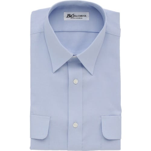 アイトス 半袖カッターシャツ(3035) サックス