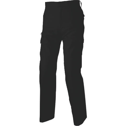 アイトス カーゴパンツ(ノータック) ブラック 8